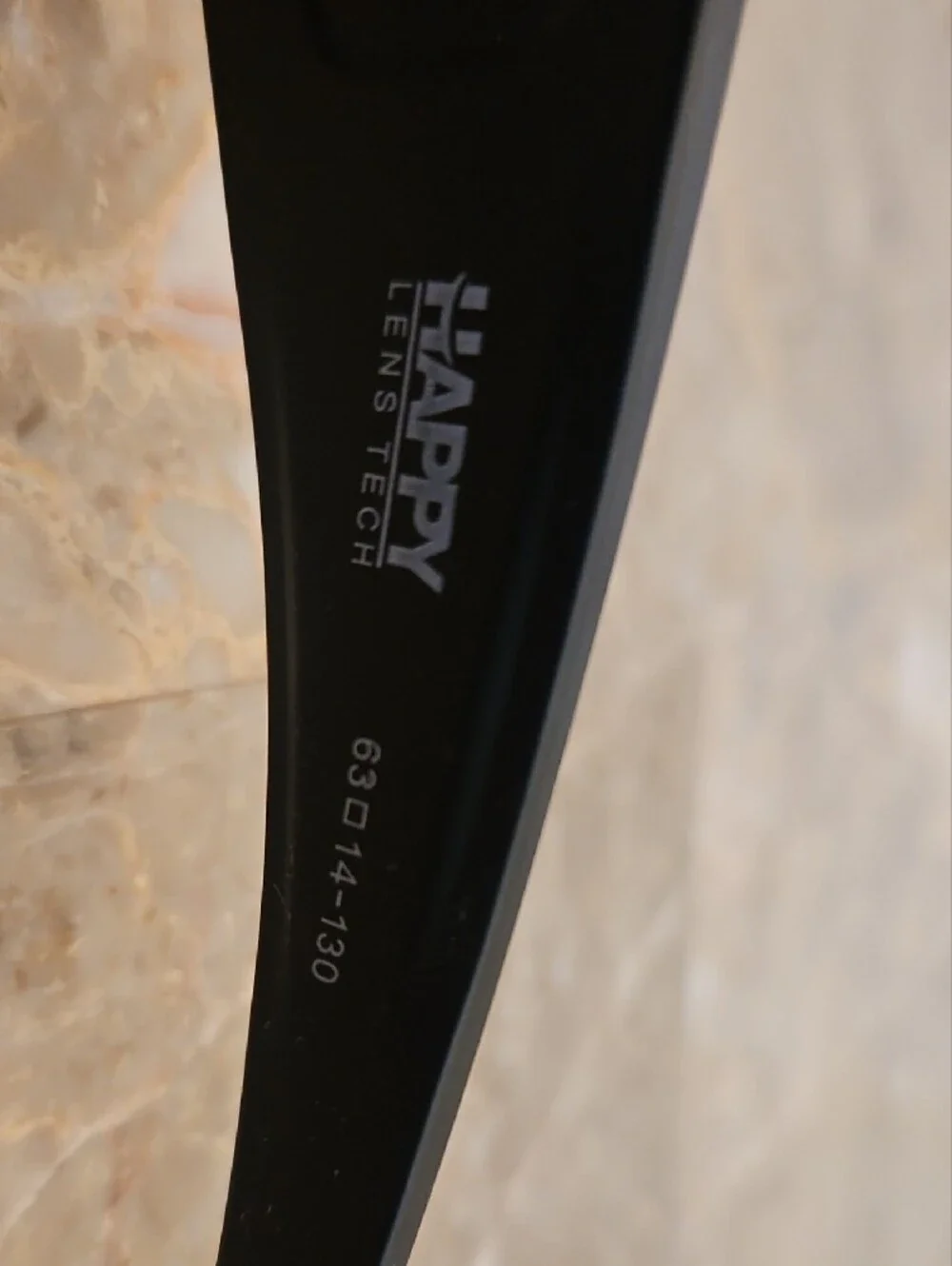 SPY Men’s Black Sunglasses with Silver Cross Temple